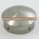 Stainless steel railing end cap