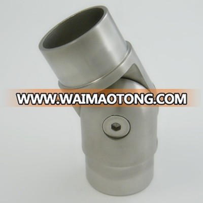 Stainless steel adjustable connecting elbow