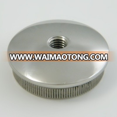 Stainless steel tube plug self grip with thread